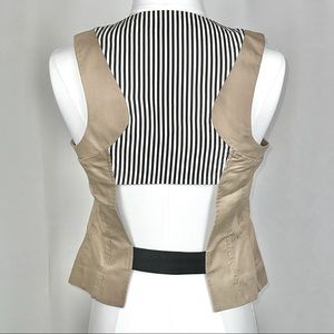 Blue Deep Deconstructed Vest